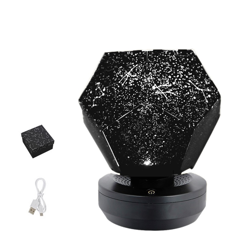Sky Projection Lamp Home Planetarium Projector Night Light Galaxy 3D