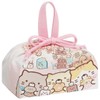 Skater KB7-A Children's Lunch Bag, Drawstring Bag, Sumikko Gurashi, Candy