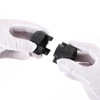 sourcing map 5/8" to 5/8" L075 Flexible 3-Piece L-Jaw Coupling
