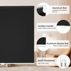 ChrisDowa Cordless Blackout Roller Shades for Windows, Thermal Insulated UV