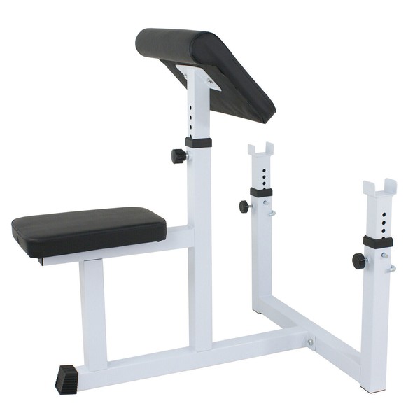 Segawe Adjustable Commercial Preacher Seated Training Dumbbell Arm Curl Weight