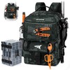 KastKing BaitSpace 50L Fishing Tackle Backpack with Removable Bait Binder