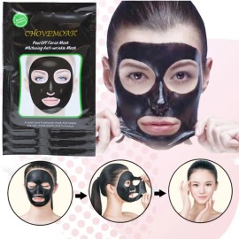 Mascarilla Puntos Negros Sobres Carbón