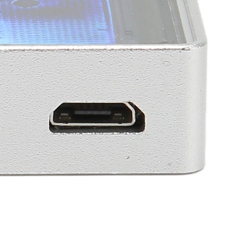 VU Meter Aluminium Alloy Shell 1.3 Inch Display Voice Activated