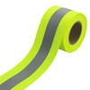 JINBING Silver Sew On Reflective Tape for Clothing Safety Fabric