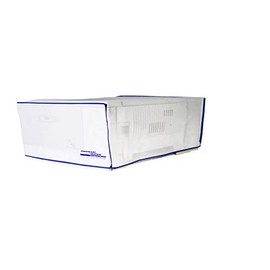 Dust and Water Resistant Silky Smooth Antistatic Vinyl Computer CPU dust Cover (17W x4H x14D)