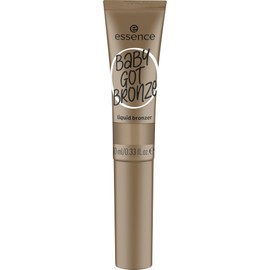 essence BABY GOT BRONZE liquid bronzer, Nr. 10, Grau, langanhaltend, definierend, Einfach zu entfernen, natürlich, vegan, ölfrei, ohne Parabene, ohne Mikroplastikpartikel, 1er Pack (10ml)