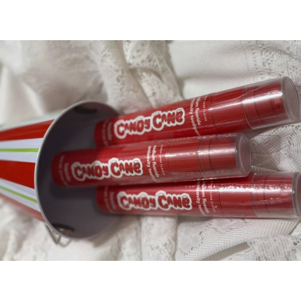 Hismile 3 Pack Hismile Candy Cane Flavored Fluoride Toothpaste
