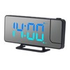 Projection Alarm Clock 7.4 Inch LED Mirror Digital Alarm Clock