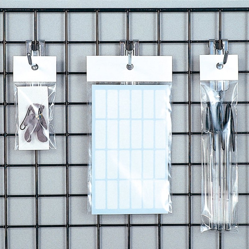 Shimojima H7-10 006747200 Transparent OPP Bag Crystal Pack with Header,