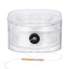 PH PandaHall 175 Yards Stretchy Bracelet Strings, 0.3mm Flat Elastic