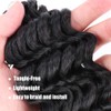Deep Twist Crochet Hair 12 Inch - 8 Packs Natural