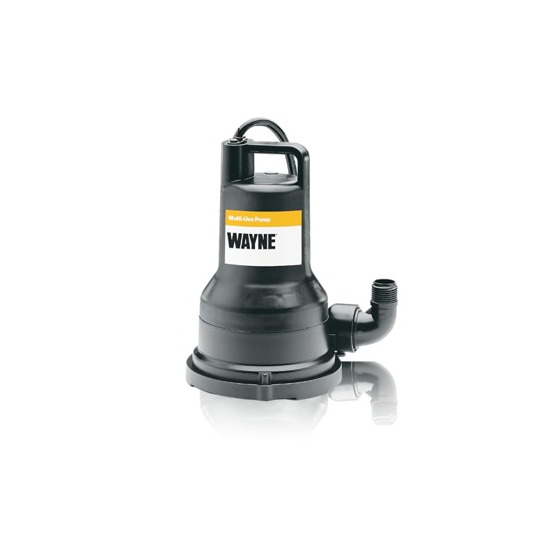 WAYNE VIP30-1/3 HP Reinforced Thermoplastic Submersible Multi-Use Pump - Up