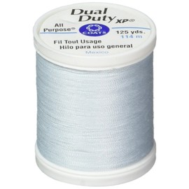 Coats: Thread & Zippers Dual Duty XP General Purpose Thread, 125-Yard, Blue Tint