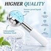 Stainless Steel Ice Globes for Facial Massage – 2-Piece Cooling
