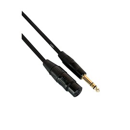 Digiflex HXFS-6 6 Foot Pro Adapter Cable -XLR to TRS Connectors