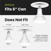 Feit Electric LED BR40 Bulbs, Dimmable, 65W Equivalent, 10 Year