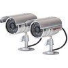 Properav Dummy CCTV Camera Outdoor, Fake Security Cameras Aluminium –