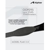 Alphax Crystal Clear Non-polarized Replacement Lenses for Oakley Flak 2.0