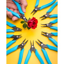 Xuron 450BN 45° bent tweezer nose™ Pliers