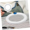 jojofuny 10pcs Circular Ring Board High Make Foam Rings Polystyrene