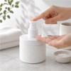 300ml Wide Mouth Plastic Pump Bottle 2Pcs Clear PET Refillable