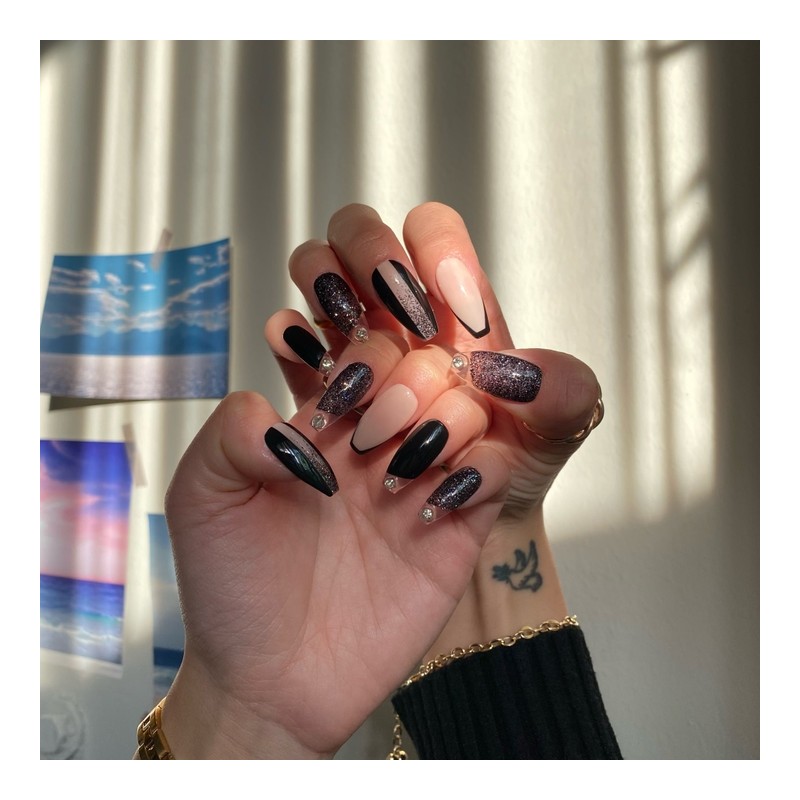 MunNail Black Hole - Short Oval / MunNail 블랙홀 -