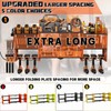 45" Large Power Tool Organizer Wall Mount with Charging Station