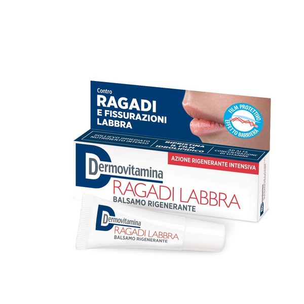 Dermovitamina Ragadi Lips 8ml | Regenerating Lip Balm for Aggression,