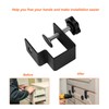 VANROUG 2Pcs Drawer Front Installation Clamps, Drawer Fixing Clips, Adjustable