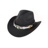 Adult Cowboy Hat Unusual Clothing and Accessories，Durable Western Wide Brimmed