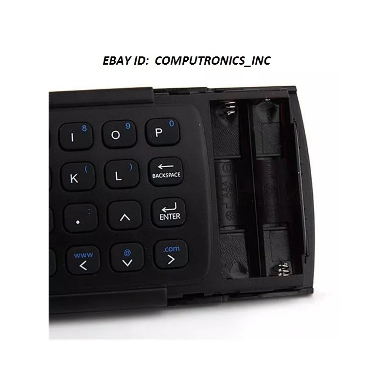 Jadoo 2.4GHz Fly Air Mouse + Wireless Qwerty Keyboard Remote