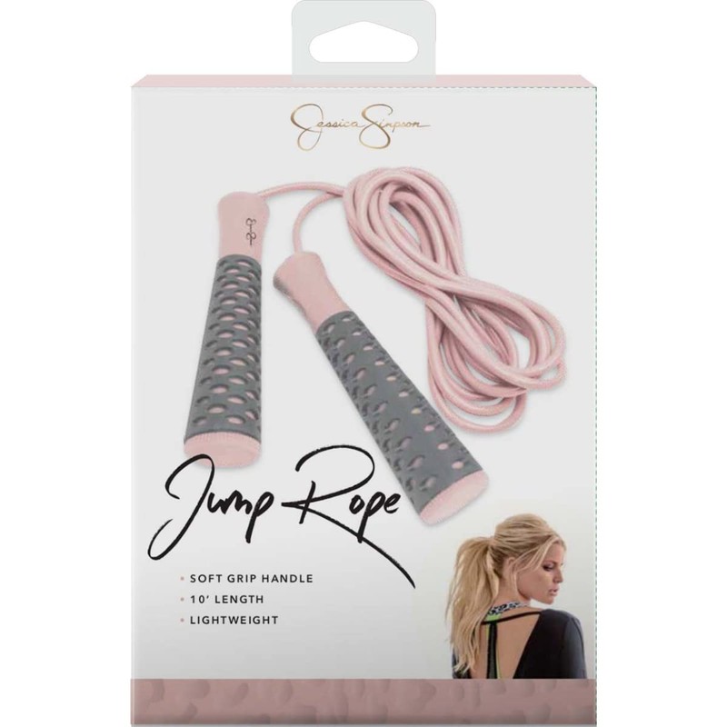 Jessica Simpson 10' Fitness Jump Rope, Pink