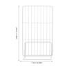 Zerodeko Refrigerator Partition Fridge Shelf Fridge Divider Iron Mesh Freezer