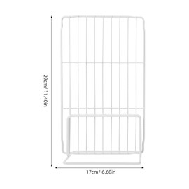 Zerodeko Refrigerator Partition Fridge Shelf Fridge Divider Iron Mesh Freezer Wire Divider Metal Shelf Divider Refrigerator Separators Cabinets Shelf Storage Replaceable Fridge Separator