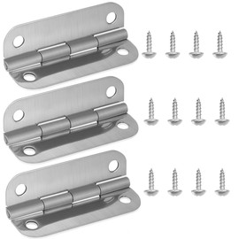 Cooler Hinges Replacement for Igloo Ice Chests - 3 Pack 316 Stainless Steel Cooler Hinge Kit for 25-165 Quart Coolers
