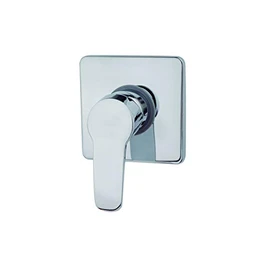 Dica 4475E Monomando de Empotrar para Regadera, Llaves para Ducha con Diseño Moderno, Latón