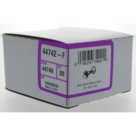Hillman 44749 10-24 x 3/4-Inch Steel Binding Posts with Steel Screw, 20-Pack