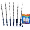 FTG USA Replacement Tapered Countersink Drill Bit Set 6 Pc