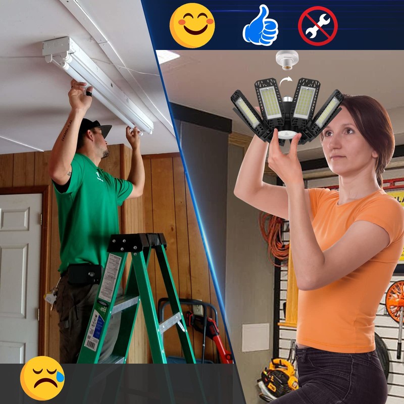 ANNIFUNLY Garage Lamp LED 210 W - 1 Piece 21000