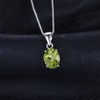 JewelryPalace Natural Gemstone Garnet Peridot Amethyst Citrine Blue Topaz Birthstone