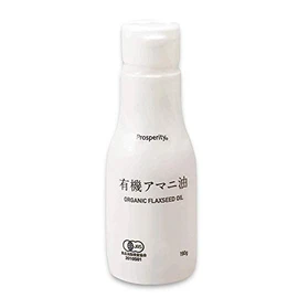 Organic Linseed Oil (Double Structure Bottle) 6.7 oz (190 g) [Organic JAS Certified]