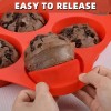 Unbranded Jumbo Muffin Pan, 3.5 Inch Large Muffin Pan 6