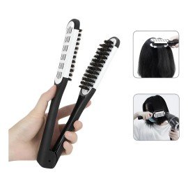 Cepillo Alisador Anti-frizz Profesional Pelo Liso Rápido