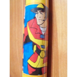 Rescue Heroes Gift Wrap One Roll Ambassador 15 sq ft 30" Wrapping Paper