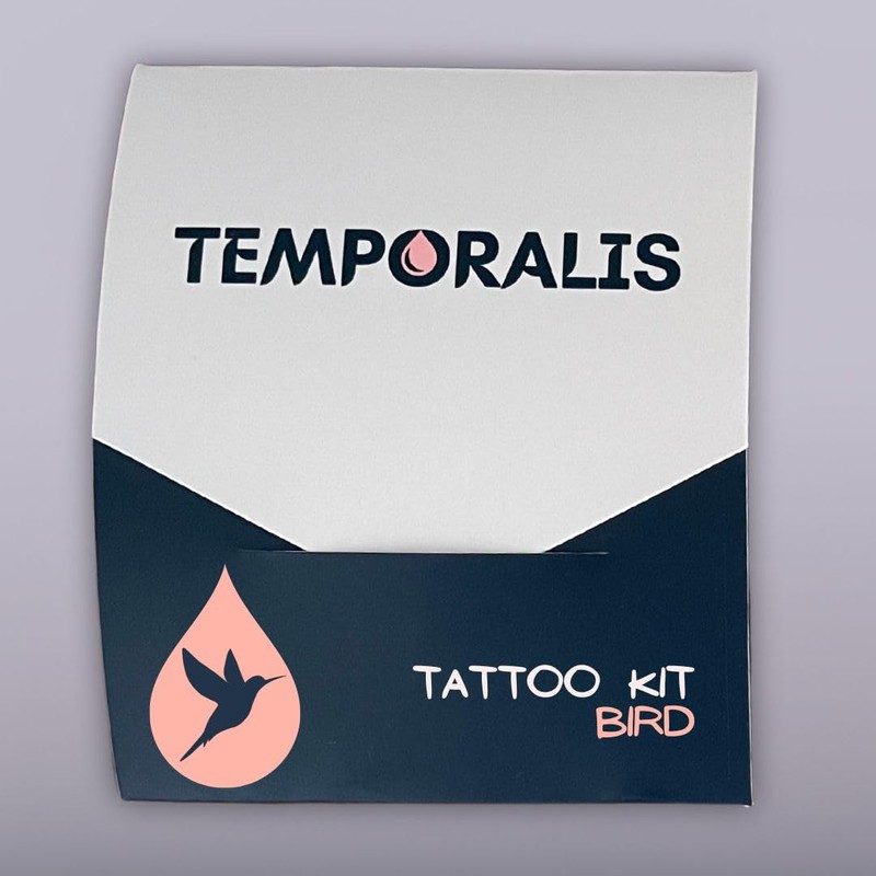 Bird Tattoo Set (5 Tattoos) - Temporalis® | Temporary Tattoos