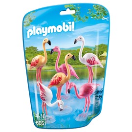 Playmobil Flock of Flamingos Building Kit