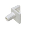 Paxanpax Compatible White Fridge Shelf Support for Bosch KDF, KGE,