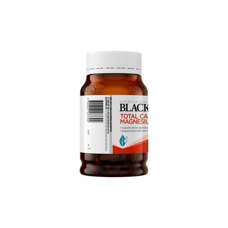 Blackmores Total Calcium Magnesium + D3 200 Tablets
