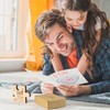 WATINC Puzzle Block Gift for Dad, Father's Day Birthday Gifts